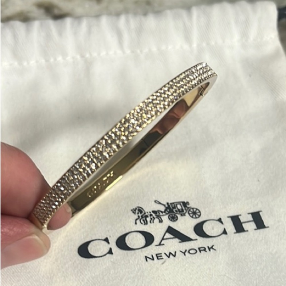 Coach Gold Bangle Bracelet